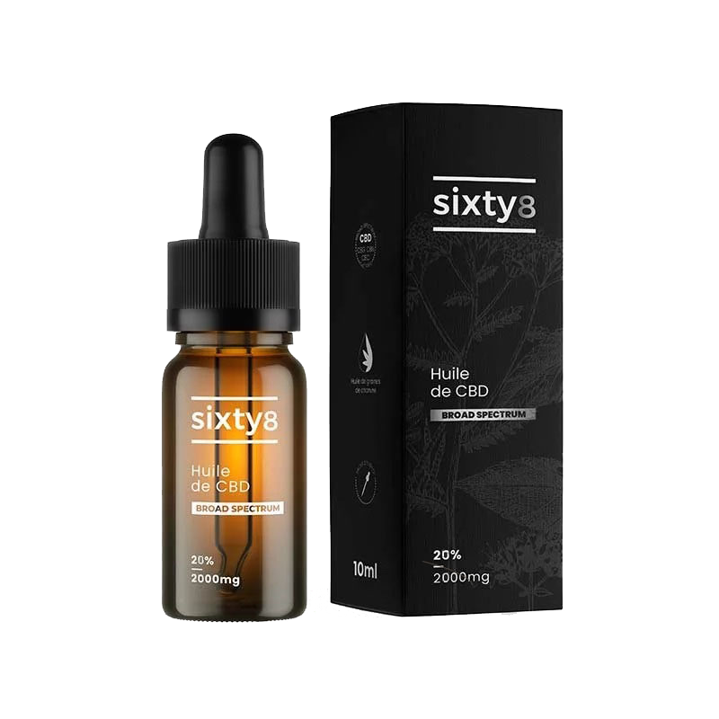SIXTY8 - CBD Масло 20% Широк Спектър