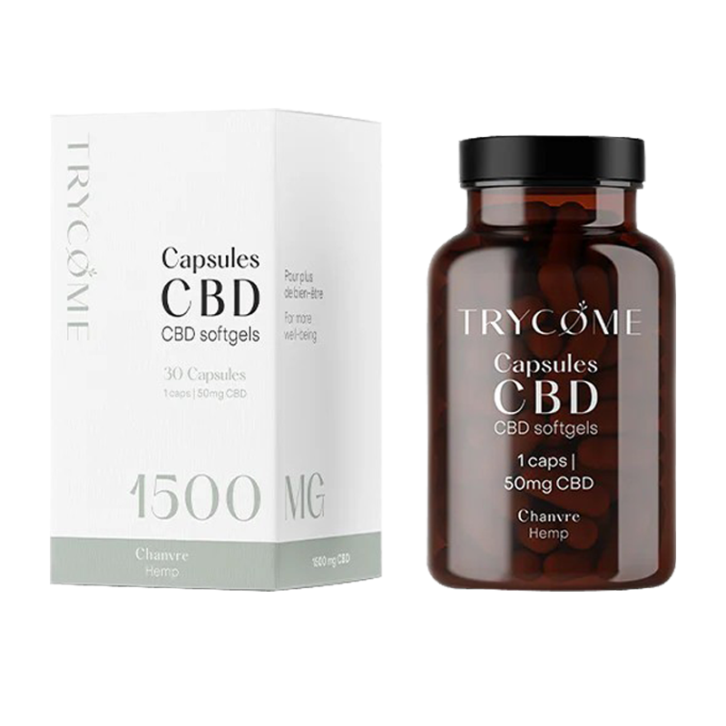 TRYCOME - CBD Капсули 1500mg
