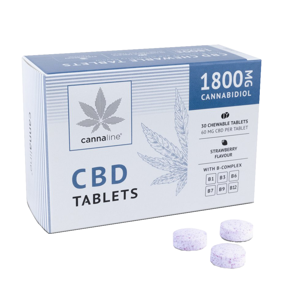 Cannaline CBD Б-Комплекс - 30 Таблетки 1800 mg CBD