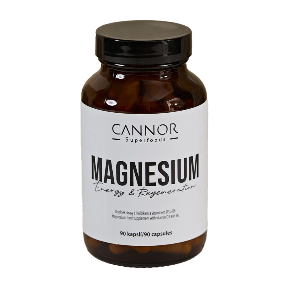 Cannor – Капсули Органичен Магнезий 2147 mg, 90 бр