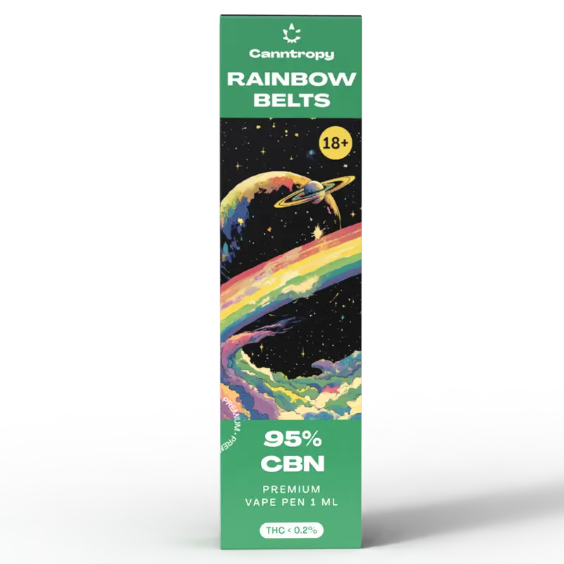 Canntropy Rainbow Belts - Еднократен CBN Вейп 1мл