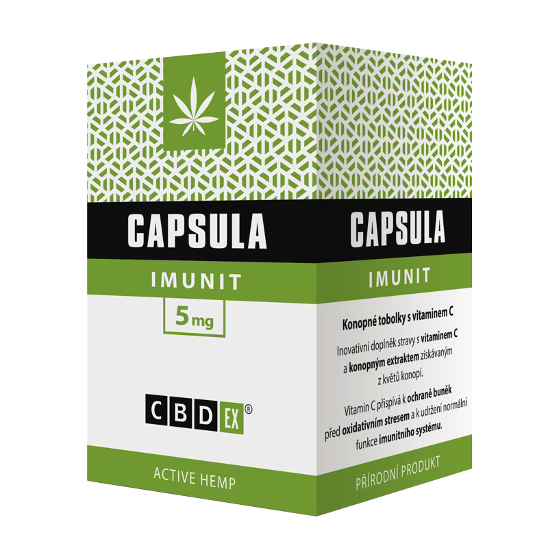 CBD EX - 30 Капсули за Имунитет 150mg
