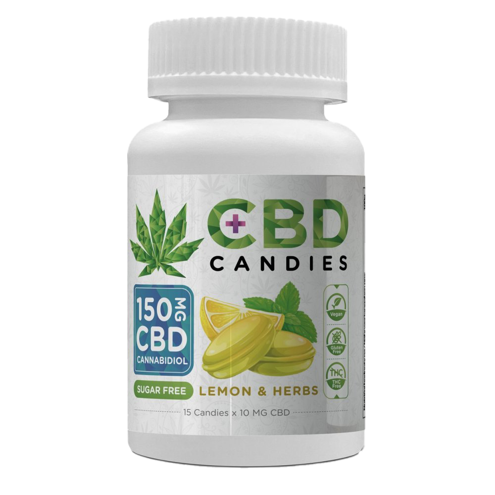 Euphoria CBD смучещи бонбони - билки и лимон