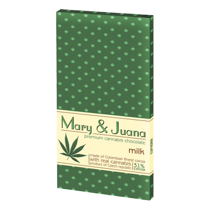 Euphoria - Mary & Juana Млечен Шоколад 80гр