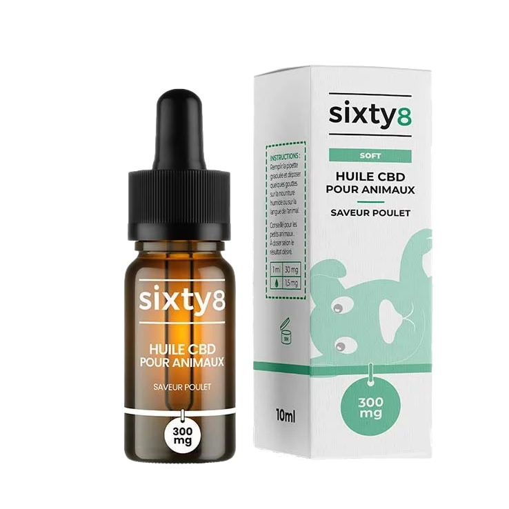 SIXTY8 - CBD Масло за Кучета 3% 10мл