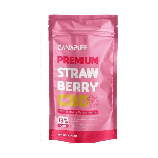 CanaPuff Strawberry - Чай от CBD Цветя
