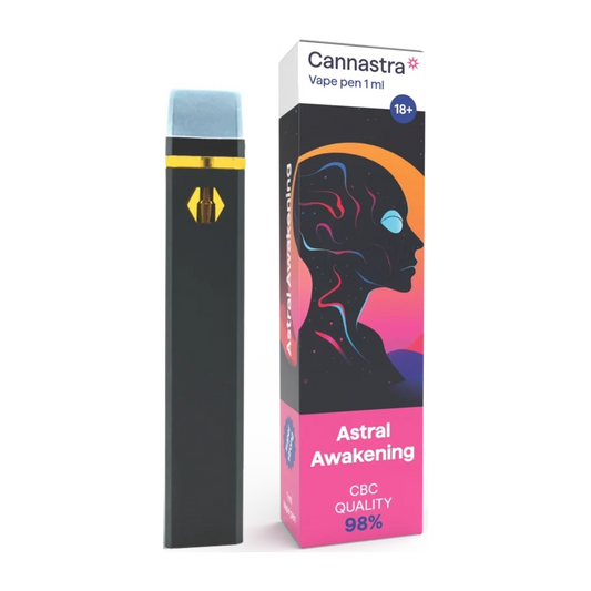 Cannastra Astral Awakening - Еднократен CBC Вейп 1мл