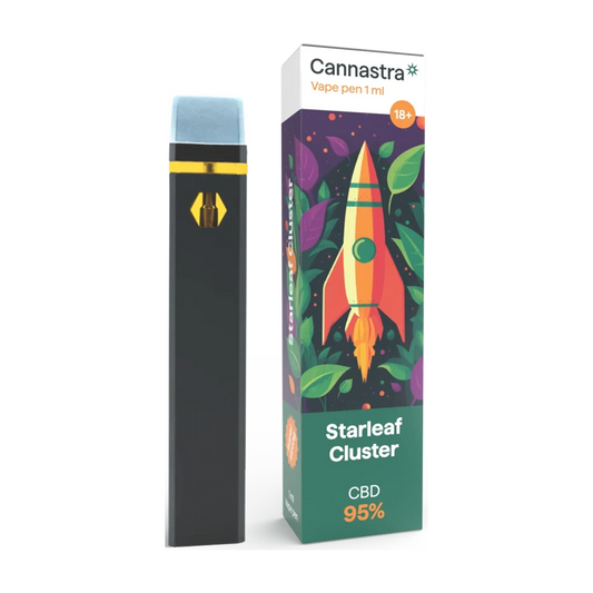 Cannastra Starleaf Cluster - Еднократен CBD Вейп 1мл