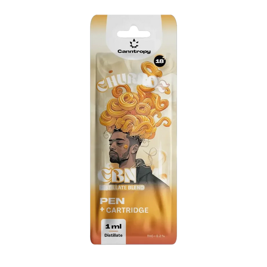 Canntropy Churroz - CBN Батерия и Пълнител, 1мл