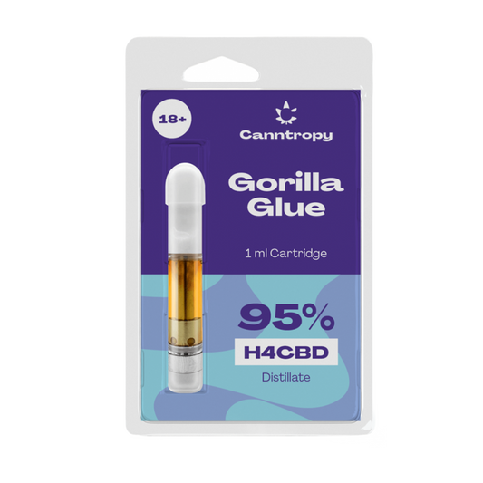 Canntropy Gorilla Glue - H4CBD Вейп Пълнител, 1мл
