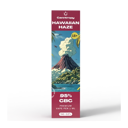Canntropy Hawaiian Haze - Еднократен CBC Вейп, 1мл