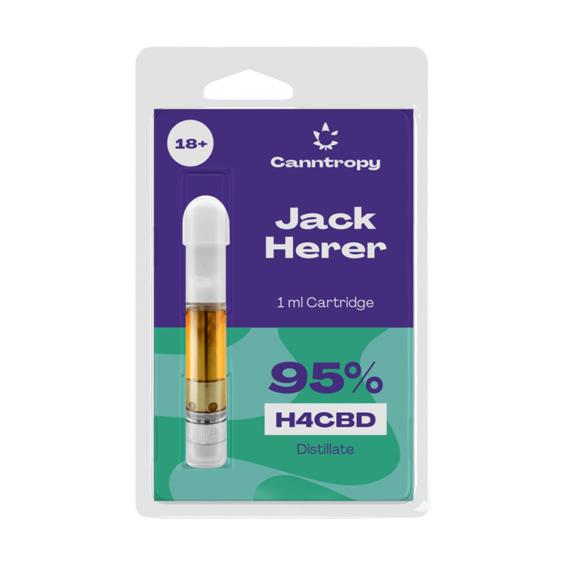 Canntropy Jack Herer - H4CBD Вейп Пълнител, 1мл