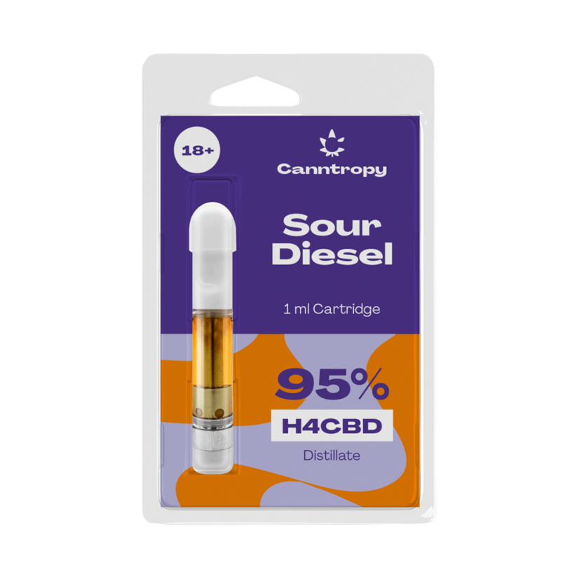 Canntropy Sour Diesel - H4CBD Вейп Пълнител, 1мл