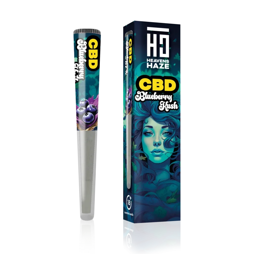 Heavens Haze Blueberry Kush - CBD Джойнт