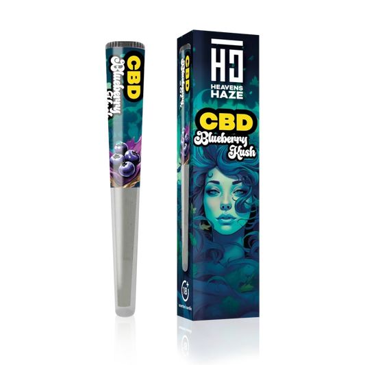 Heavens Haze Blueberry Kush - CBD Джойнт
