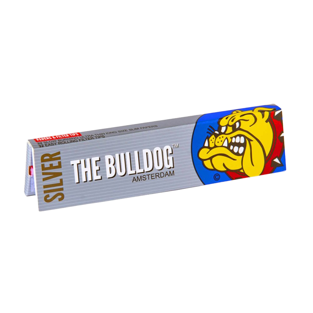 The Bulldog Amsterdam Silver King Size Slim - Листчета и Филтри