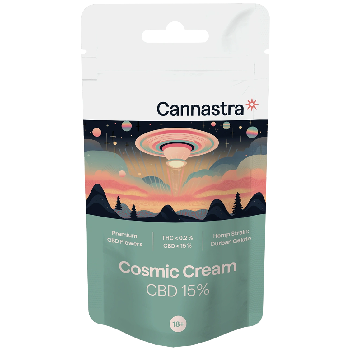 Cannastra Cosmic Cream - Чай от CBD Цветя