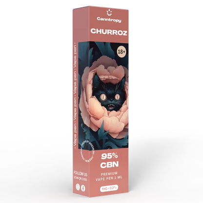 Canntropy Churroz - Еднократен CBN Вейп 1мл