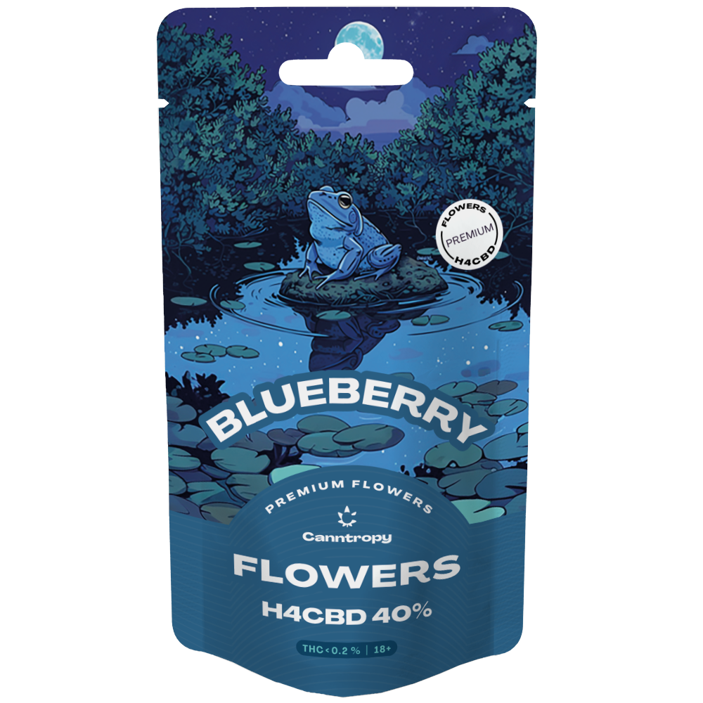 Canntropy Blueberry - Чай от H4CBD Цветя