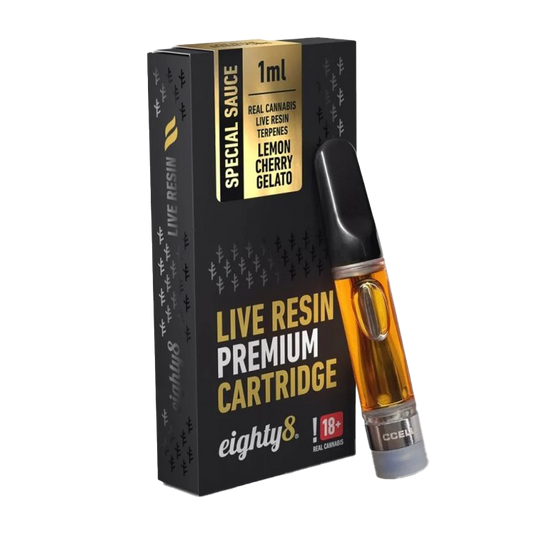 Eighty8 - Lemon Cherry Gelato CBD Пълнител 1мл