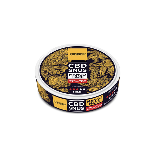 Euphoria Mango Haze - CBD Паучове 15x25mg