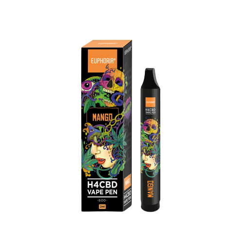 Euphoria Mango - Еднократен H4CBD Вейп, 2мл