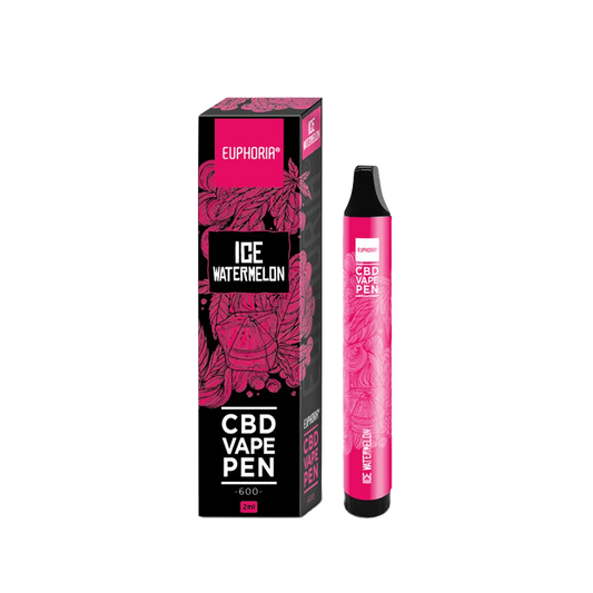 Euphoria Ice Watermelon - Еднократен CBD Вейп