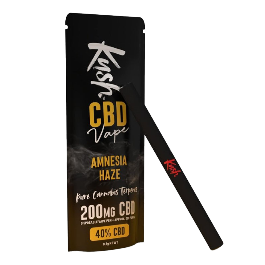 Kush Vape Amnesia Haze - Еднократен CBD Вейп