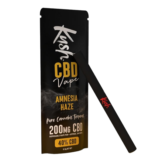 Kush Vape Amnesia Haze - Еднократен CBD Вейп